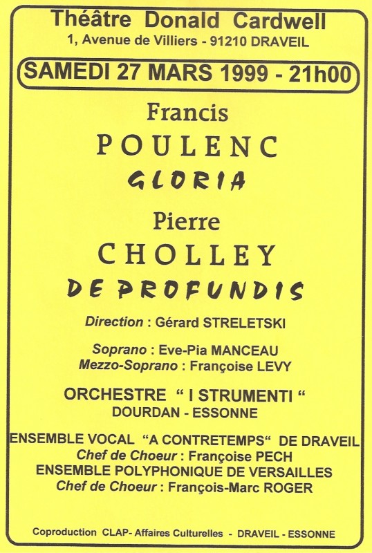 Francis Poulenc 1999